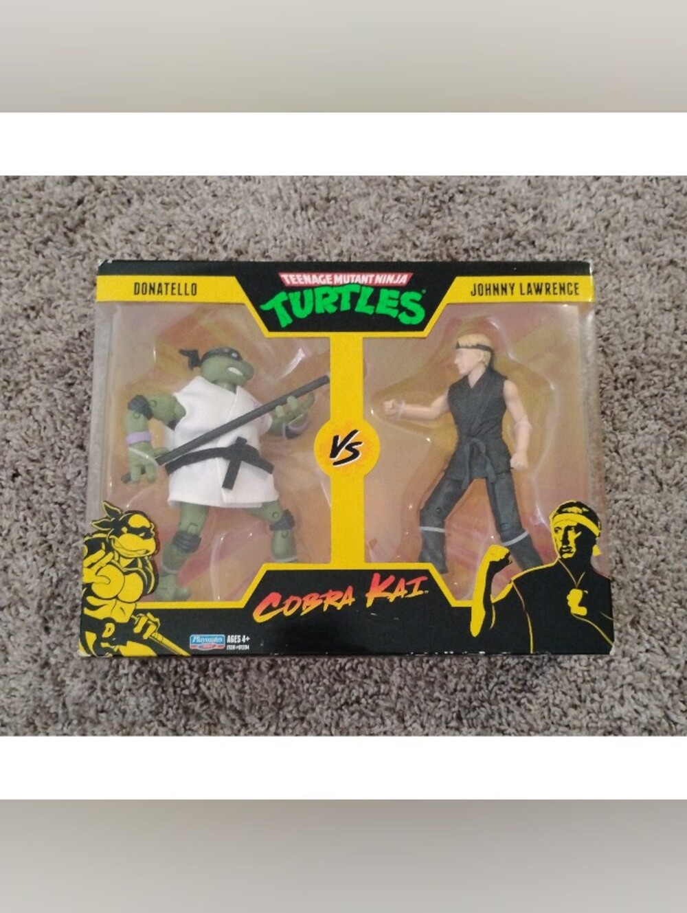 TMNT vs Cobra Kai Donatello vs Johnny Lawrence Action Figure 2-Pack New In Box